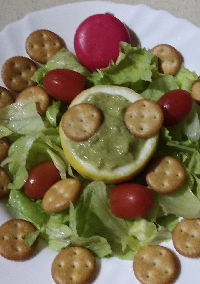 Una foto de Ensalada mejicana para niños y adultos divertidos