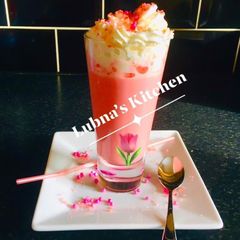 A picture of Pink Hot Chocolate:.