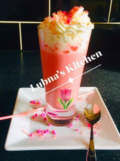 A picture of Pink Hot Chocolate:.