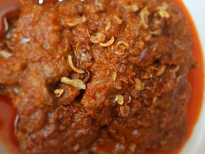 Langkah Mudah untuk Membikin Resep Rendang Daging yang Uenak Anti Ribet, Bisa Manjain Lidah