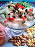 Leche de tigre con pescado y pota👍🇵🇪