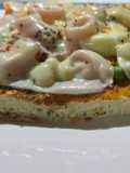 Pizza completa (masa en panetera)