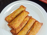 Lumpia isi ayam dan sayur 🍗🥬