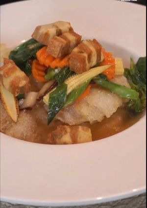รูปของ ราดหน้าเจแป้งข้าวโพด🍜✨ฉบับอังเคิลบาร์นส์