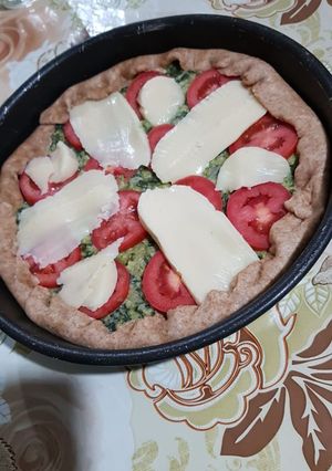 Una foto de Tarta de verduras a la napolitana