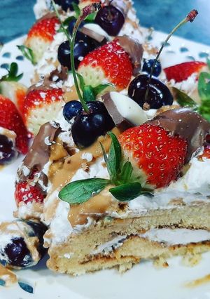 A picture of Vanilla Swiss Roll.