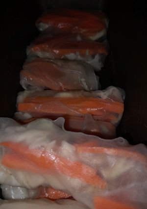 Una foto de Rollitos de papel de arroz