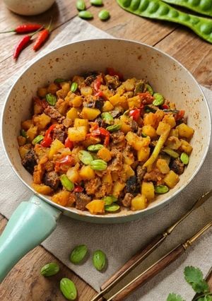 Foto resep Sambal goreng kentang