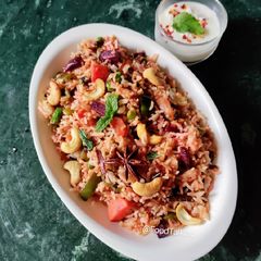 A picture of Vegetables Fried Rice.