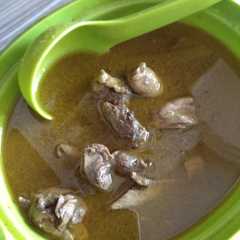A picture of Semur ayam.