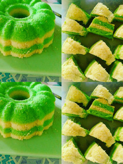 Foto resep Bolu Kukus Pandan
