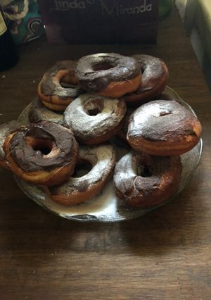 Una foto de Donas de chocolate