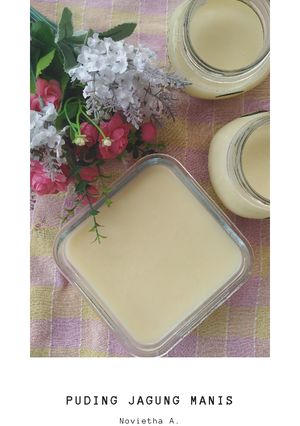 Foto resep Puding Jagung Manis