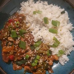 A picture of Stirfried Veggie Side.