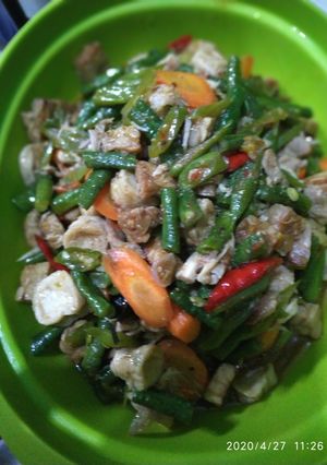 Foto resep Kacang panjang buncis campur