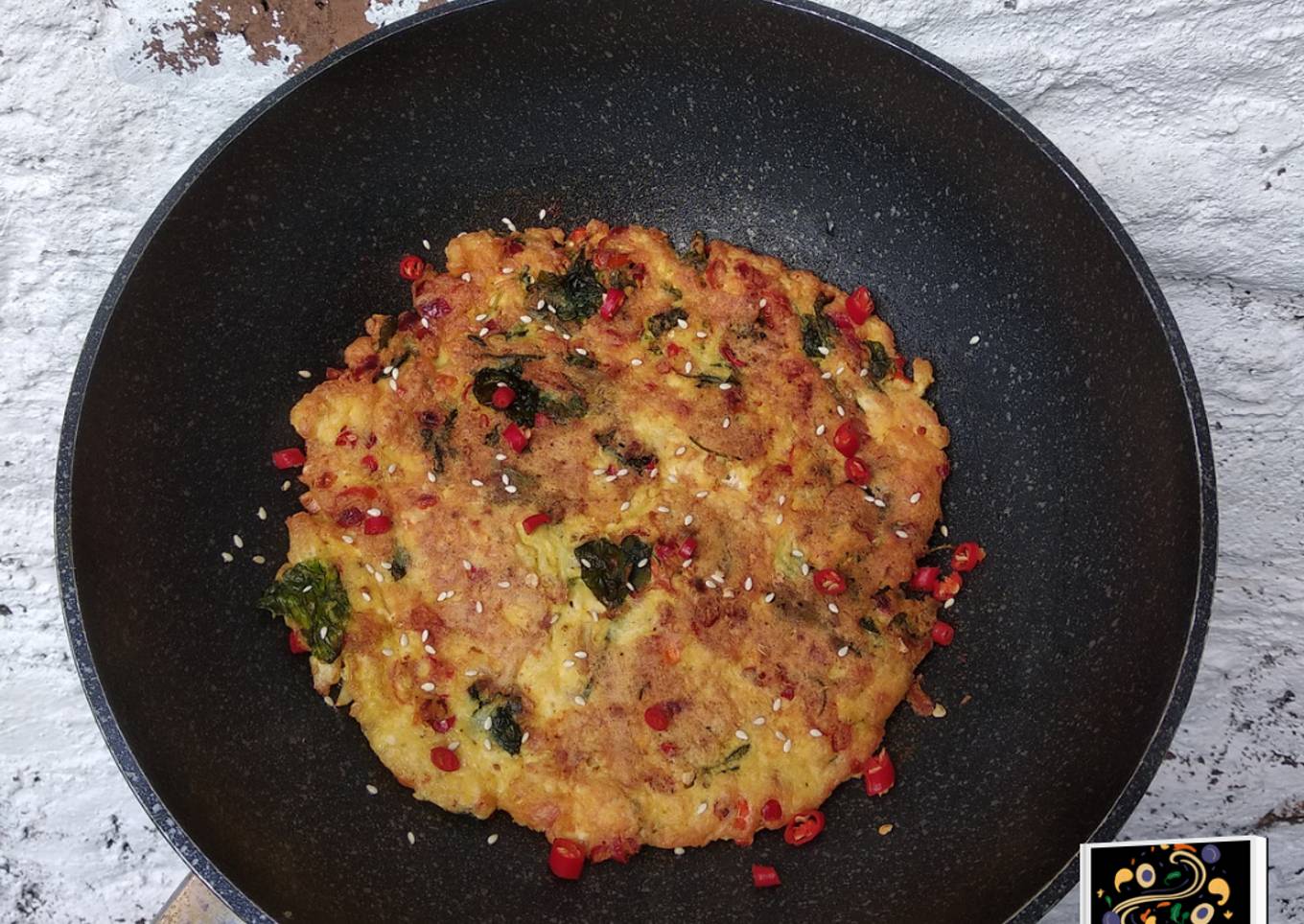 Spicy Omelette Sirih Cina