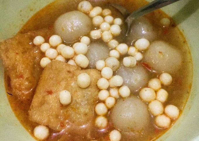 Resep Baso aci gampang enak banget maknyus yang Enak Banget