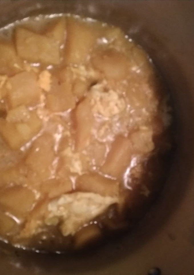 Una foto de Papas guisadas con huevo