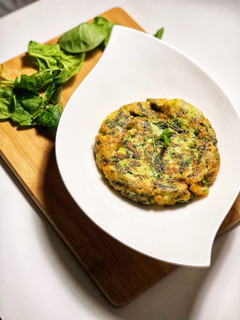 Una foto de Mini quiche de espinacas y patata