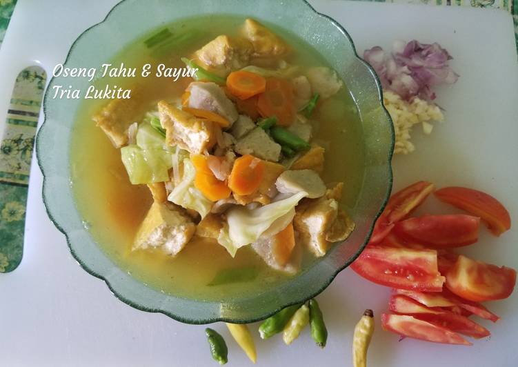 Oseng Tahu & Sayur