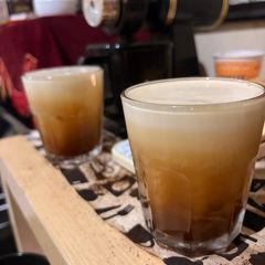 A picture of Espresso with Sparkling Water.
