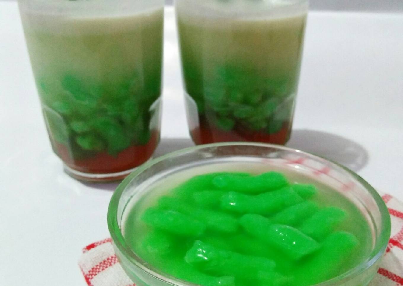 Dawet Tepung Beras (homemade dawet/cendol)