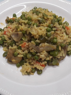 Una foto de Arroz con verduras