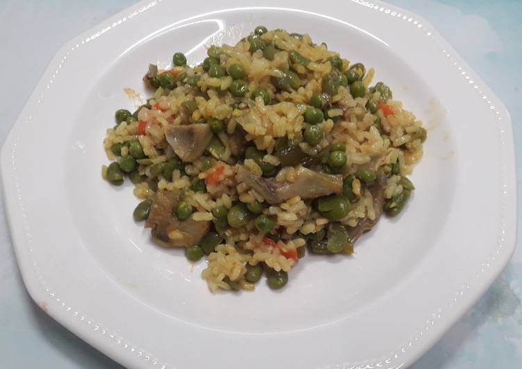 Arroz con verduras