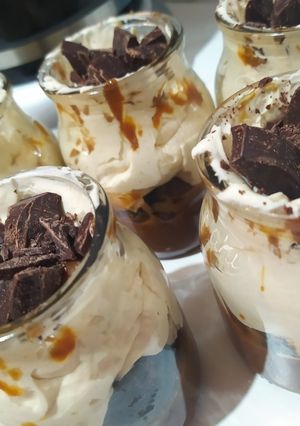 Una foto de Postre en frasco