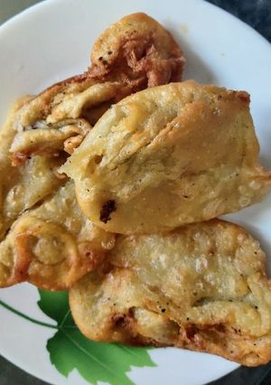 A picture of Baingan Pakode.
