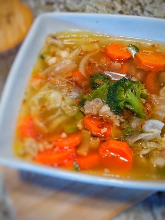 Recipe (INSTAPOT RECIPE) BEEF SOUP AND VEGGIES KID&#39;S FAVOURITE the Delicious Appealing
