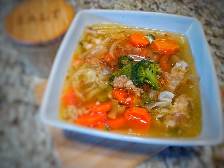 Recipe (INSTAPOT RECIPE) BEEF SOUP AND VEGGIES KID'S FAVOURITE the Delicious Appealing