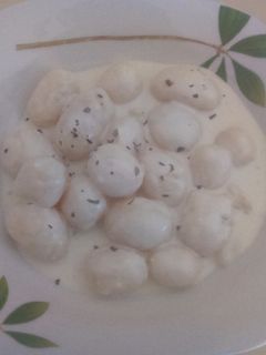 Una foto de Patatas al queso