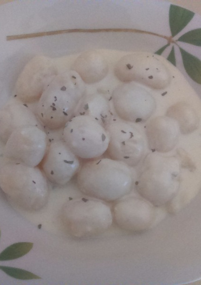 Una foto de Patatas al queso