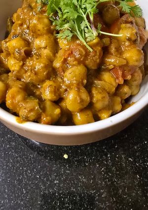 A picture of Kichad chole.