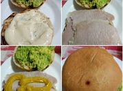 Una foto de lomito sandwich