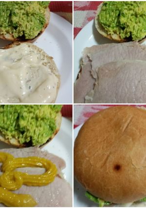 Una foto de Sándwich de lomito