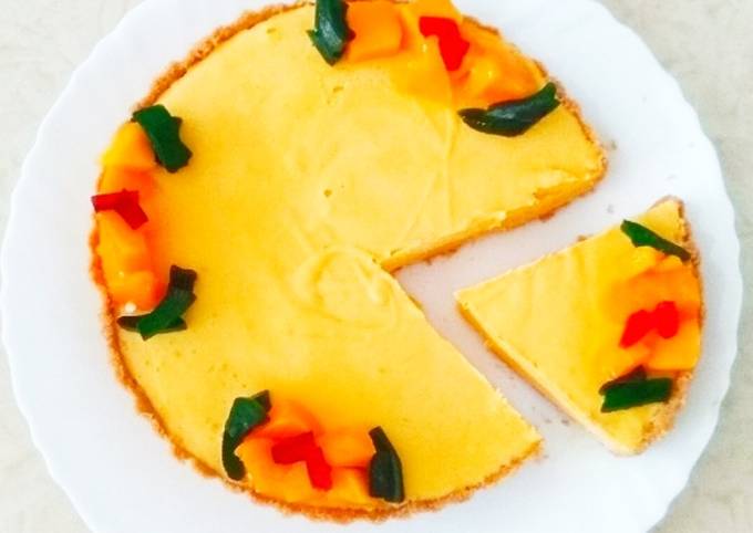 How to Make Award-winning No Bake Mango Pie
