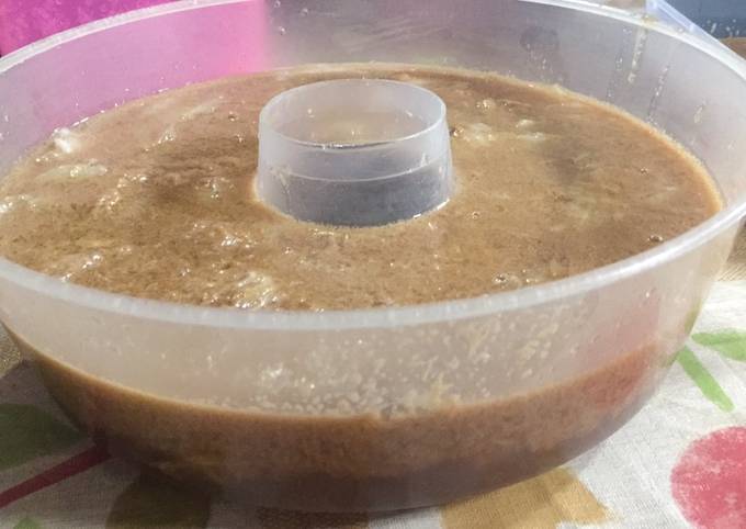 Cara Memasak Puding santan gula merah Untuk Pemula