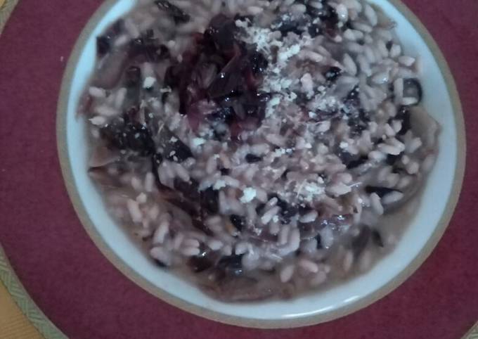 Ricetta Risotto con radicchio e gorgonzola al mascarpone di Immetta ...