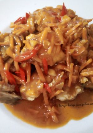 Foto resep Kerapu Krispi saus Pedas Manis