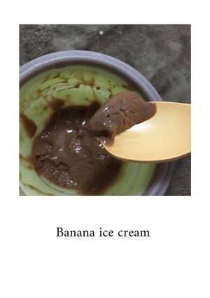 Foto resep Banana ice cream - mpasi 12m