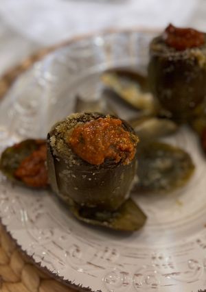Foto di Carciofi a fiore 🌹 in padella
