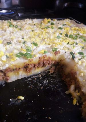Una foto de Pastel de papa