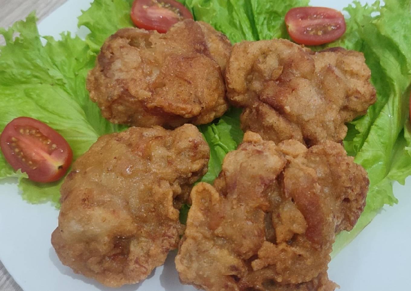 Ayam goreng juicy