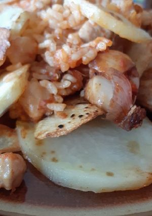 Una foto de Arroz al Horno Zarzoso