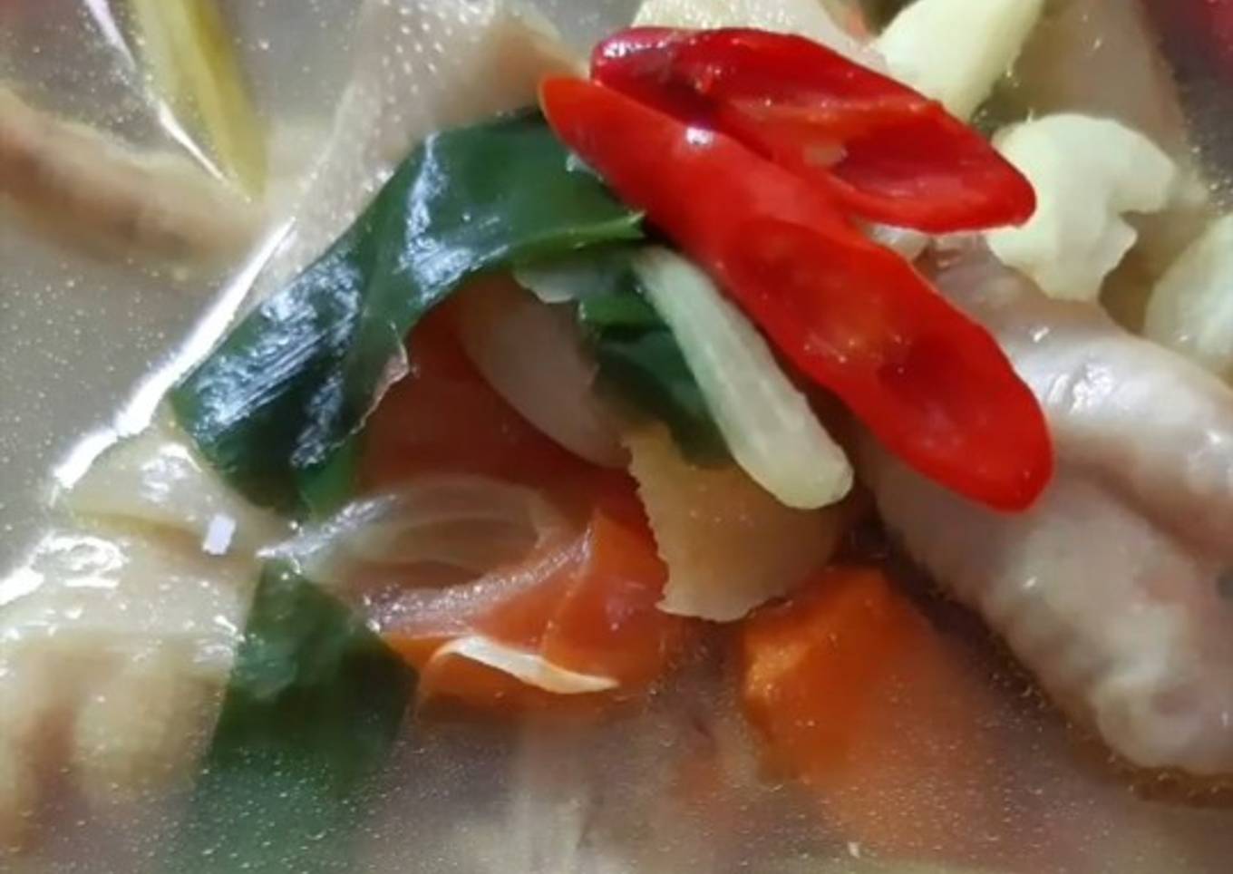 Pindang ceker (kaki ayam)