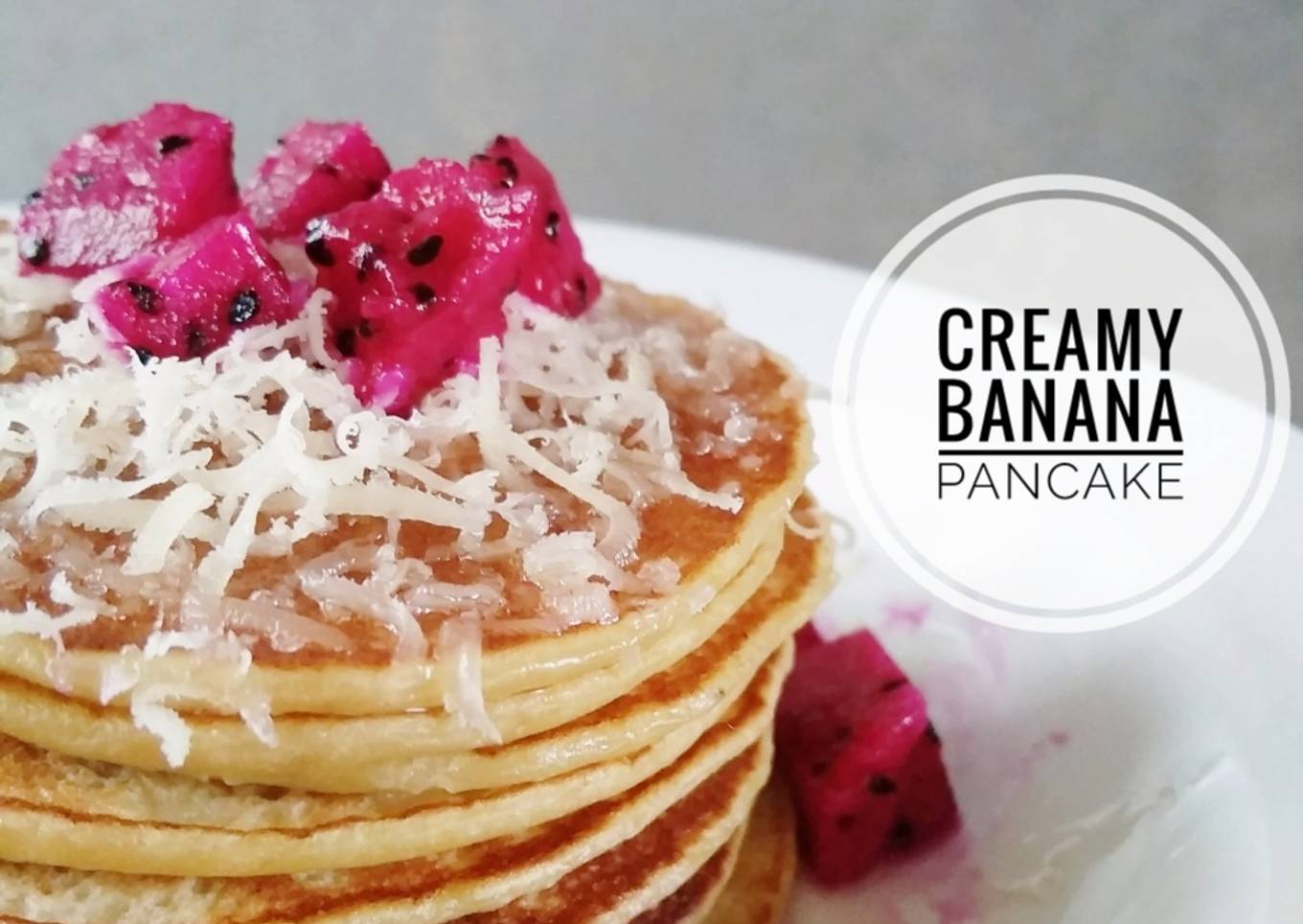 #Maree Creamy Banana Pancake (takaran sendok)