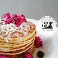 รูปของ #Maree Creamy Banana Pancake (takaran sendok)