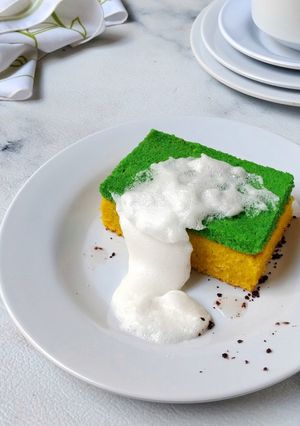 Foto resep Bolu Spon Cuci Piring (Edible Dishwasher Sponge)